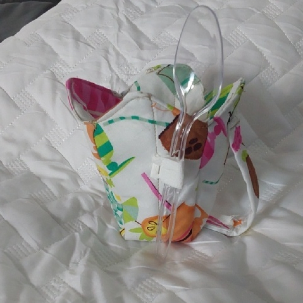 Ice Cream Pint, Coffee Cup & Beverage Cozy, With A Hoop For A Spoon